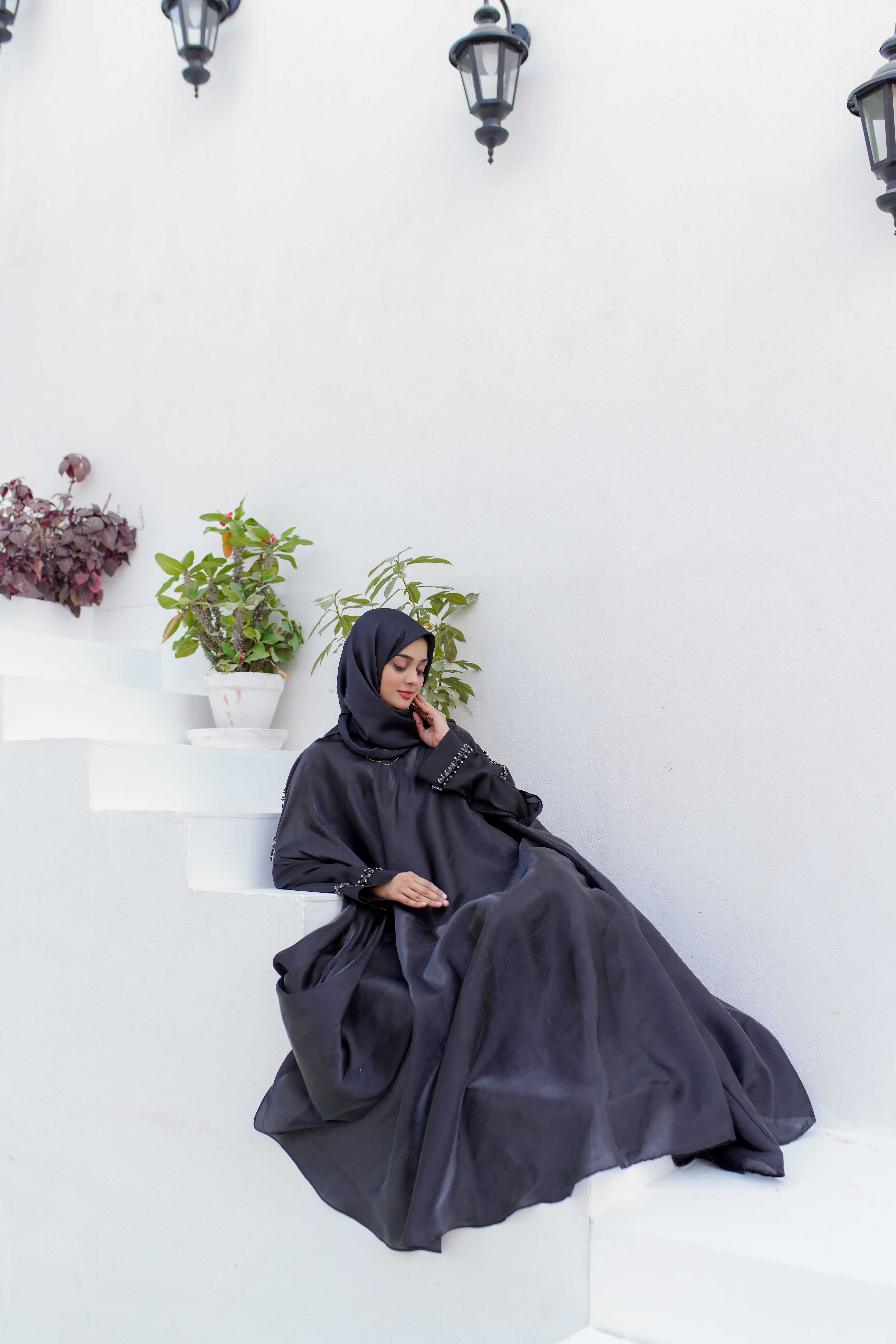 Dusky Shine Cape Kaftan - Image 2